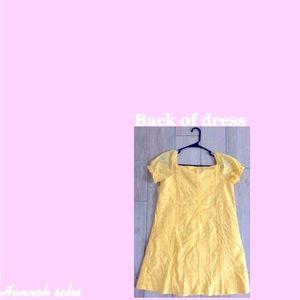Gb girls yellow floral dress